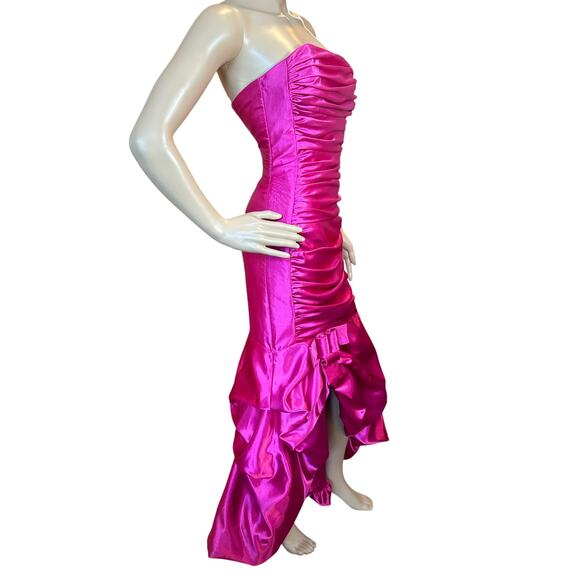 Gunne Sax Barbie Core Pink Satin
Evening Gown SZ 1 Jessica McClintock VTG Formal - Picture 3 of 16